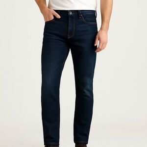 Lucky Brand 110 Slim Jeans Men’s 32x30 Dark Wash Premium Denim Classic